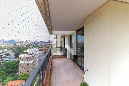 Varanda da Sala de apartamento à venda com 3 quartos, 200m² em Vila Progredior, São Paulo