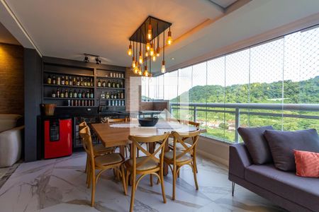 Varanda de apartamento para alugar com 3 quartos, 167m² em Canto do Forte, Praia Grande