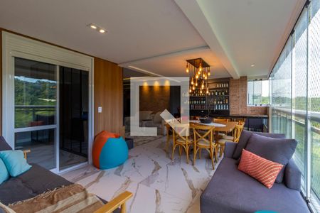 Varanda de apartamento para alugar com 3 quartos, 167m² em Canto do Forte, Praia Grande