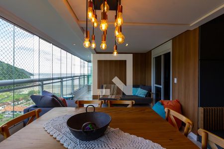 Varanda de apartamento para alugar com 3 quartos, 167m² em Canto do Forte, Praia Grande