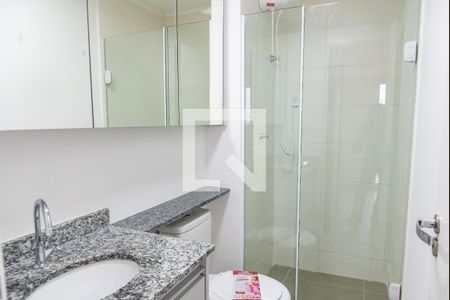 Banheiro de kitnet/studio para alugar com 1 quarto, 32m² em Vila Mariana, São Paulo