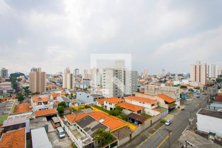 Vista da varanda de apartamento para alugar com 2 quartos, 52m² em Vila Scarpelli, Santo André