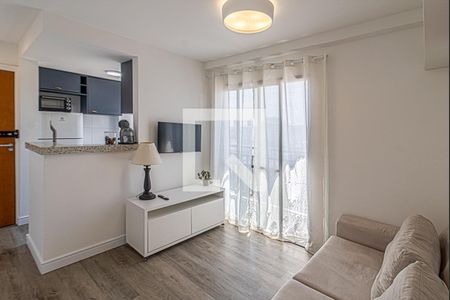 sala_1 de apartamento para alugar com 1 quarto, 31m² em Vila Moinho Velho, São Paulo