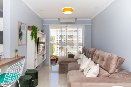 Sala de apartamento para alugar com 2 quartos, 76m² em Jardim Las Palmas, Guarujá