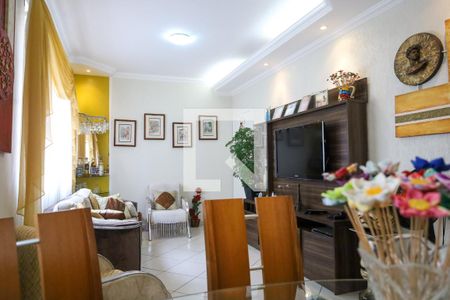 Sala de apartamento à venda com 3 quartos, 100m² em Grajaú, Belo Horizonte