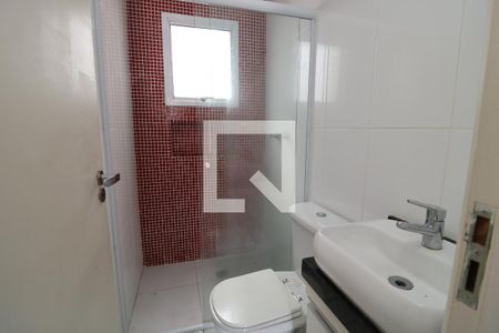 Banheiro da Suíte de casa de condomínio à venda com 3 quartos, 88m² em Vila Santa Clara, São Paulo