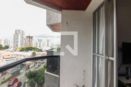 Varanda  de apartamento à venda com 2 quartos, 76m² em Chácara Seis de Outubro, São Paulo