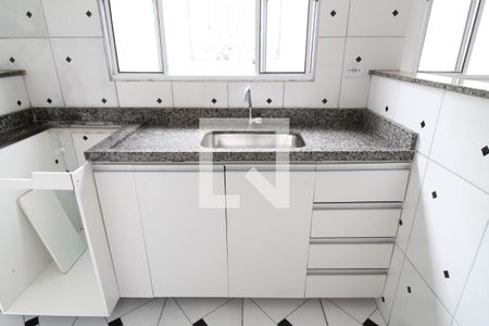 Sala/Cozinha de apartamento à venda com 1 quarto, 40m² em Cidade Antônio Estevão de Carvalho, São Paulo