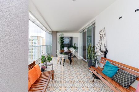 Varanda de apartamento à venda com 2 quartos, 117m² em Campo Belo, São Paulo