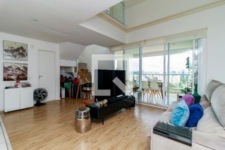 Sala de apartamento à venda com 2 quartos, 117m² em Campo Belo, São Paulo