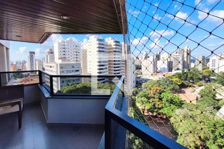 Varanda da Sala de apartamento à venda com 4 quartos, 220m² em Centro, Campinas