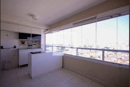 Varanda de apartamento à venda com 1 quarto, 42m² em Vila Dom Pedro I, São Paulo