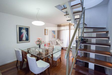 Sala 1 de apartamento à venda com 4 quartos, 196m² em Dona Clara, Belo Horizonte