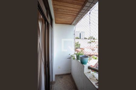 Varanda da sala 1 de apartamento à venda com 4 quartos, 196m² em Dona Clara, Belo Horizonte