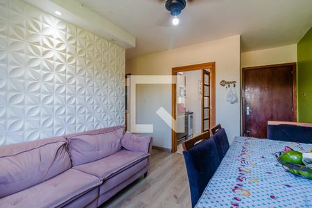 Sala de apartamento à venda com 4 quartos, 72m² em Cristal, Porto Alegre