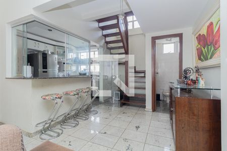 Sala de apartamento à venda com 3 quartos, 175m² em União, Belo Horizonte