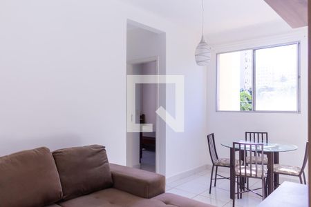 Sala de apartamento para alugar com 2 quartos, 46m² em Reserva Sul Condomínio Resort, Ribeirão Preto