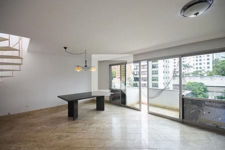 Sala de apartamento à venda com 4 quartos, 300m² em Real Parque, São Paulo