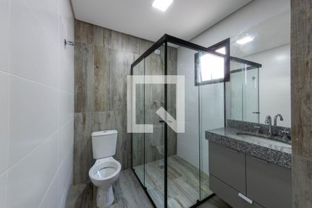 Banheiro de apartamento para alugar com 1 quarto, 45m² em Parque da Vila Prudente, São Paulo