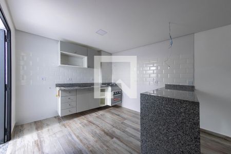 Sala/Cozinha de kitnet/studio para alugar com 1 quarto, 45m² em Parque da Vila Prudente, São Paulo