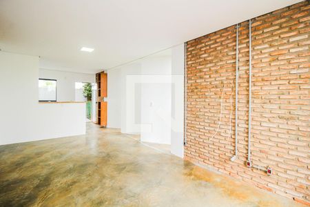 Sala de casa de condomínio para alugar com 2 quartos, 77m² em Setor Habitacional Jardim Botânico, Brasília