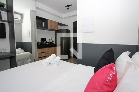 Kitnet - Cozinha/Quarto de kitnet/studio para alugar com 1 quarto, 19m² em Jardim Paulista, São Paulo