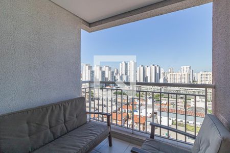 Varanda de apartamento para alugar com 2 quartos, 56m² em Bom Retiro, São Paulo