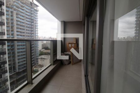 Varanda de apartamento à venda com 1 quarto, 40m² em Cerqueira César, São Paulo