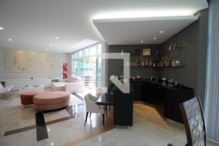 Sala de casa de condomínio à venda com 4 quartos, 460m² em Tamboré, Santana de Parnaíba
