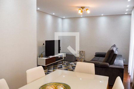 Sala de apartamento para alugar com 4 quartos, 132m² em Vila Bastos, Santo André