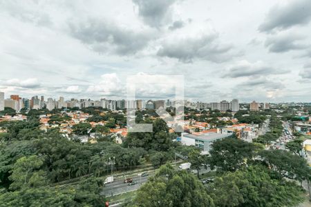 Vista da Varanda de kitnet/studio para alugar com 1 quarto, 24m² em Brooklin Paulista, São Paulo