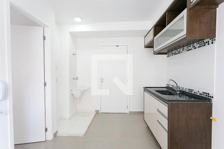 Cozinha de apartamento para alugar com 1 quarto, 23m² em Paraíso do Morumbi, São Paulo