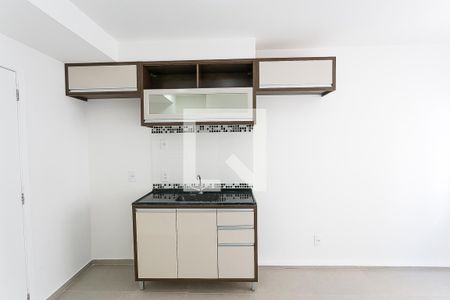 Cozinha de apartamento para alugar com 1 quarto, 23m² em Paraíso do Morumbi, São Paulo