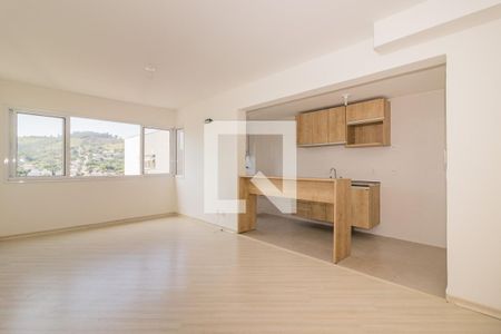 Sala de apartamento à venda com 1 quarto, 49m² em Teresópolis, Porto Alegre