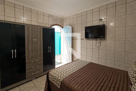 Quarto /Cozinha de kitnet/studio para alugar com 1 quarto, 55m² em Parque Flamengo, Guarulhos