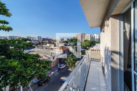 Varanda Vista de apartamento à venda com 1 quarto, 36m² em Cambuci, São Paulo