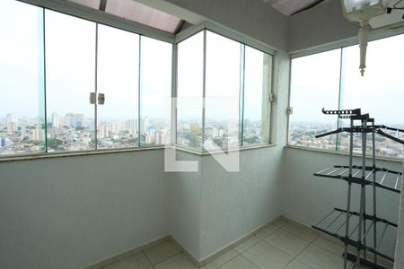 Varanda da Suíte de apartamento à venda com 3 quartos, 201m² em Vila Nova Savoia, São Paulo