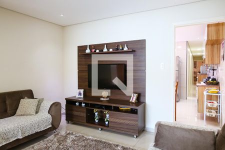 Sala de casa à venda com 3 quartos, 150m² em Jardim Santo Alberto, Santo André