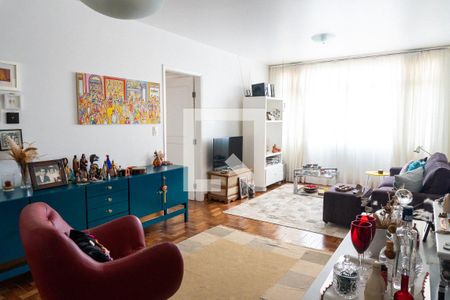 Sala de apartamento à venda com 2 quartos, 107m² em Vila Paulista, São Paulo