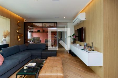 Sala de apartamento para alugar com 2 quartos, 133m² em Vila Gertrudes, São Paulo