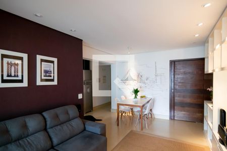 Sala de apartamento à venda com 2 quartos, 96m² em Cidade Monções, São Paulo