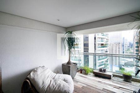 Varanda de apartamento à venda com 2 quartos, 96m² em Cidade Monções, São Paulo