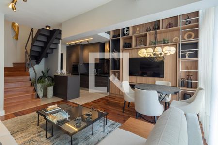 Sala de apartamento para alugar com 1 quarto, 67m² em Pinheiros, São Paulo
