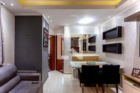 Sala de apartamento à venda com 2 quartos, 92m² em Vila Linda, Santo André