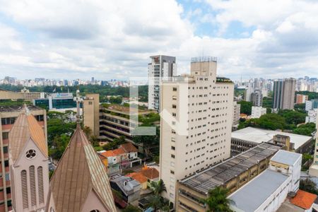 Vista da Sacada de apartamento à venda com 1 quarto, 50m² em Vila Clementino, São Paulo