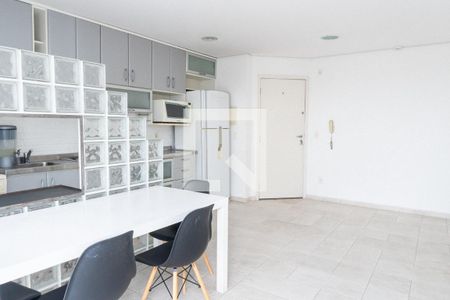 Sala/Cozinha de apartamento à venda com 1 quarto, 50m² em Vila Clementino, São Paulo