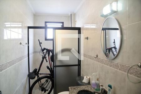 Banheiro 1 de apartamento para alugar com 1 quarto, 72m² em Guilhermina, Praia Grande