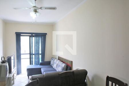 Sala de apartamento para alugar com 1 quarto, 72m² em Guilhermina, Praia Grande