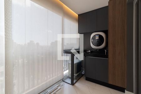 Varanda de kitnet/studio para alugar com 1 quarto, 23m² em Liberdade, São Paulo