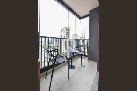 Varanda de apartamento para alugar com 1 quarto, 23m² em Jardim das Acacias, São Paulo